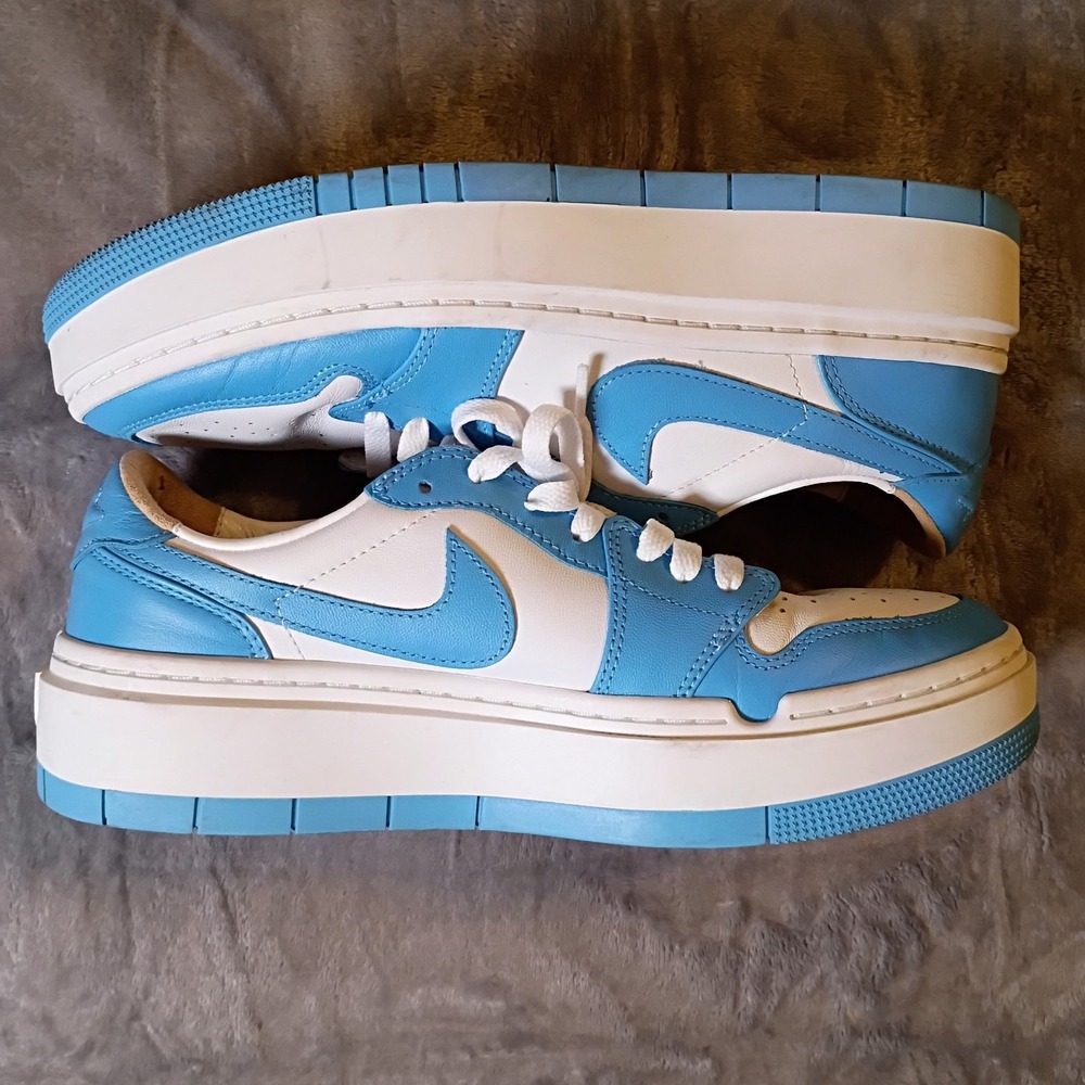Air Jordan 1 Elevate Low University Blue White Platform DQ3698-141 Womens‎ 10.5
